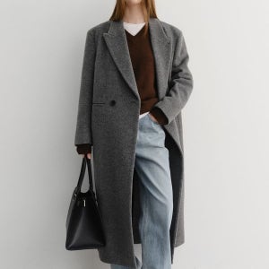 [던스트] UNISEX OVERSIZED DOUBLE COAT