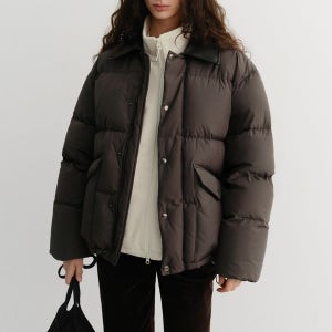 [던스트] UNISEX COLLARED GOOSE DOWN JACKET