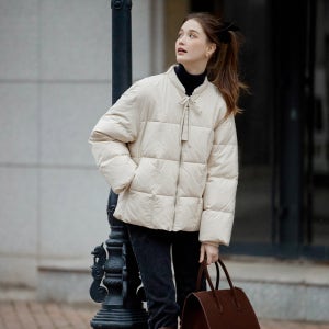 [르니나] MIRIAM ribbon down padding_IVORY