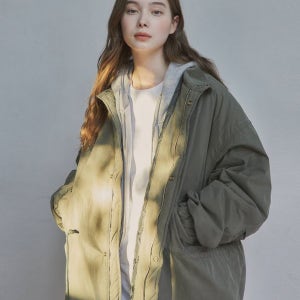 [웬즈데이오아시스] M-65 피쉬테일 야상 패딩 코트 3COLOR