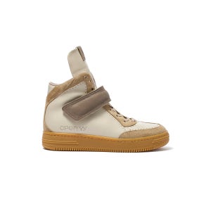 [오픈와이와이] YY VELCRO HIGH SNEAKERS, KHAKI GRAY