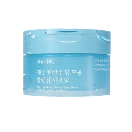 식물나라 제주 탄산수 딥 모공 클렌징 셔벗 밤 100ml, 1개