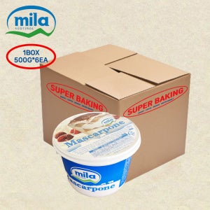 (임박)밀라 마스카포네치즈 500g 6개 (티라미수/크림치즈)