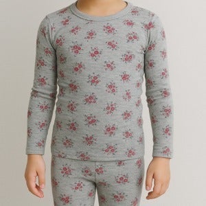 [sc3444] 30수 스판 후라이스 멜란지&플라워