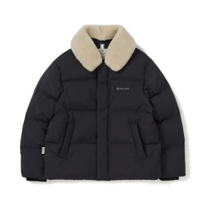 스노우피크 키즈 카라 부클넥 헤비 다운 자켓 BB S24WKLDJ81 BK BY KH