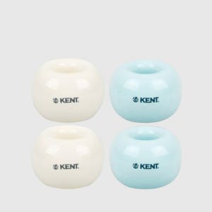 [KENT]켄트 칫솔꽂이(원형) 칫솔스탠드 4개 세트(민트2, 아이보리2) (칫솔 미포함)(K1739410838520094NO01)