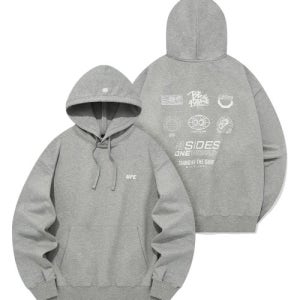 [유에프씨 스포츠] UFC 30주년 리미티드 오버핏 후드티 멜란지그레이 U2HDU3316MG U2HDU3316MG