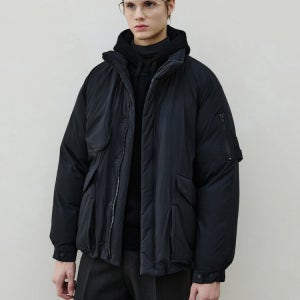 [알레그리] 블랙《Super-Lite》[Siberian Goose] 푸퍼 점퍼 ARJU5D406BK