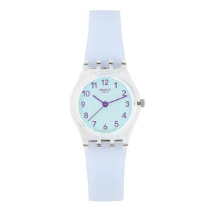 스와치 LK396 Essentials CASUAL BLUE 여성 우레탄시계