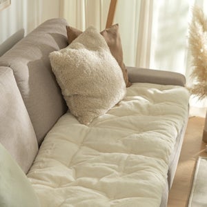 데코뷰 더 포근한 에코퍼 극세사 토퍼형 쇼파패드