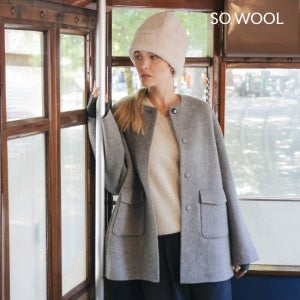 쏘울 25FW 핸드메이드 알파카 케이프 코트 TV상품