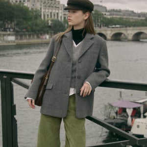 [르메메] Aude Classic Jacket CharcoalGrey 5008474223