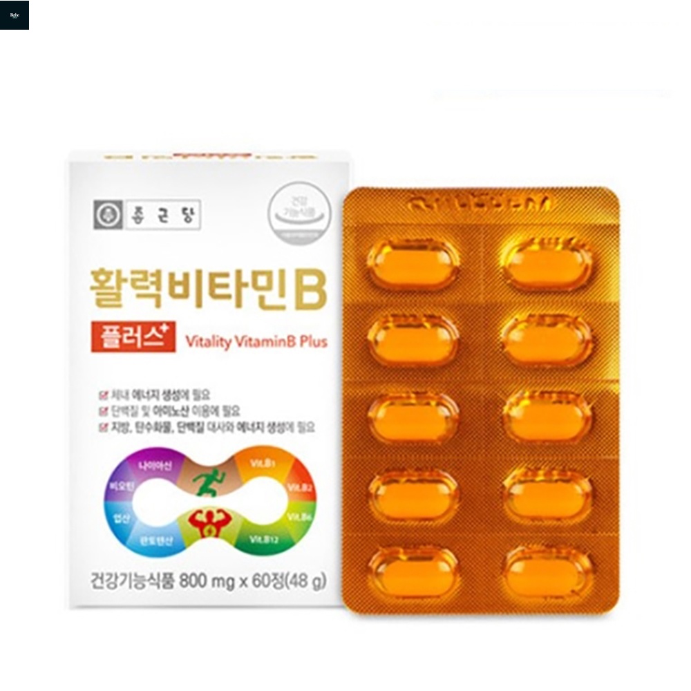 네이처블룸 활력 비타민B 플러스 60정 <b>글루콤</b> 비맥스 메타비 제트 대체 효과 효능  2박스