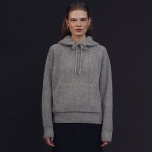 [르누이] [이성경님, 손나은님, 아이브 유진님 착용][4차오더] Benny hoodie sweater (Grey)