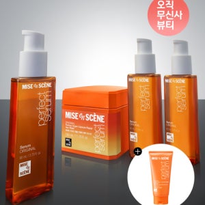 [미쟝센] 퍼펙트 세럼 80ml 3입+퍼펙트 리페어 헤어 마스크 180g 111316557