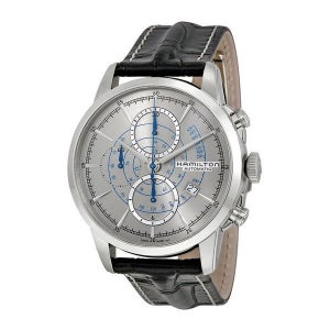 해밀턴 레일로드 크로노그래프 오토매틱 시계 남성 H40656781