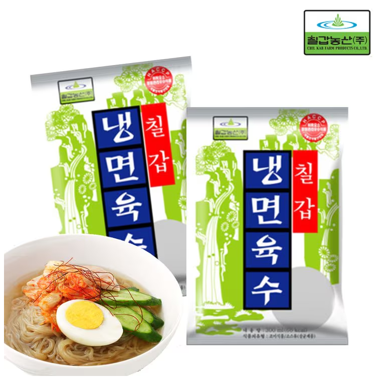 Chilgap Nongsan Naengmyeon Broth 300g, 1 Pack