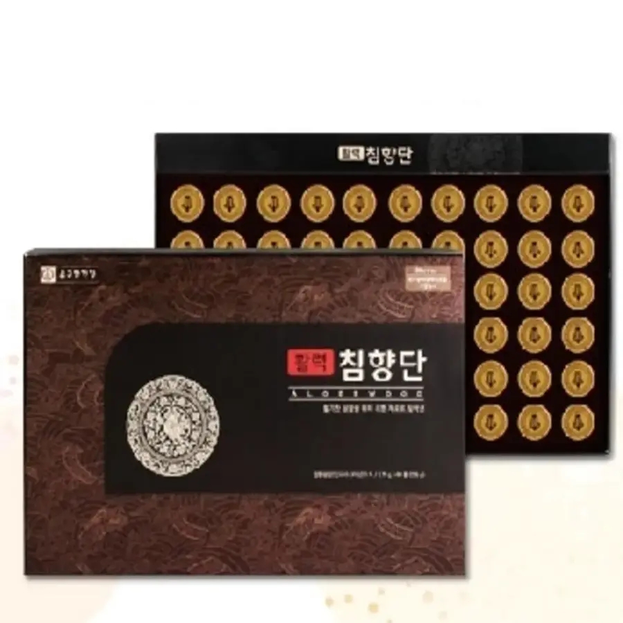 진토샵 종근당건강 심신 건강 침향 단 홍삼 녹용 활력 보충 기력 증진 개별포장 60 환