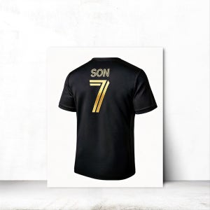 토트넘 손흥민 7 유니폼 포스터 축구 인테리어액자, 마지아갤러리