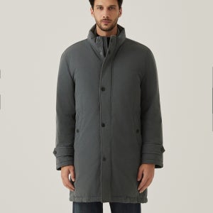 [페라로밀라노] 하이넥 구스다운 코트 G/블루(AM0ECT45146)