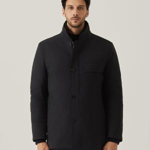 Fur 미들 다운 점퍼 네이비(AM0EJP40349)