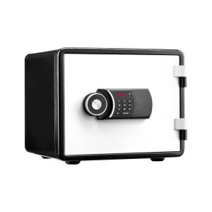 루셀 다자인 내화금고 YES-M020 블랙화이트 40kg 서랍 경보기 가정용 사무용 집들이선물