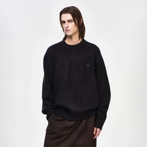 [롯데백화점] 송지오 지제로 헤어리 볼륨 크루넥 니트 블랙 SH6KT800BK LE1220465686