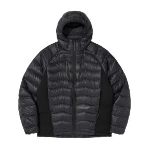 웰터 익스페리먼트 피크라이트 라이트웨이트 퍼텍스 다운 자켓 블랙 WBEWHD001BK