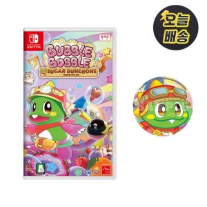 닌텐도 스위치 버블보블 슈가 던전 한글판 그립톡 특전