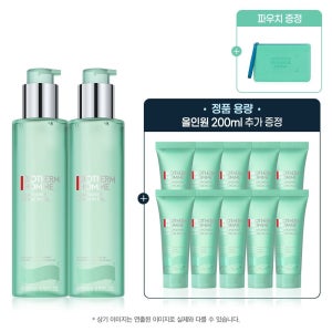 [롯데백화점] 비오템 [LT] [2+1용량] 아쿠아파워 올인원 200ml 듀오 세트 (+올인원 200ml 용량, 파우치) LE1218666489