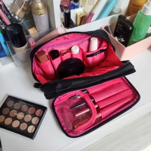 다용도 메이크업 여성 멀티 파우치 화장품 화장품가방 화장파우치 차밴픈