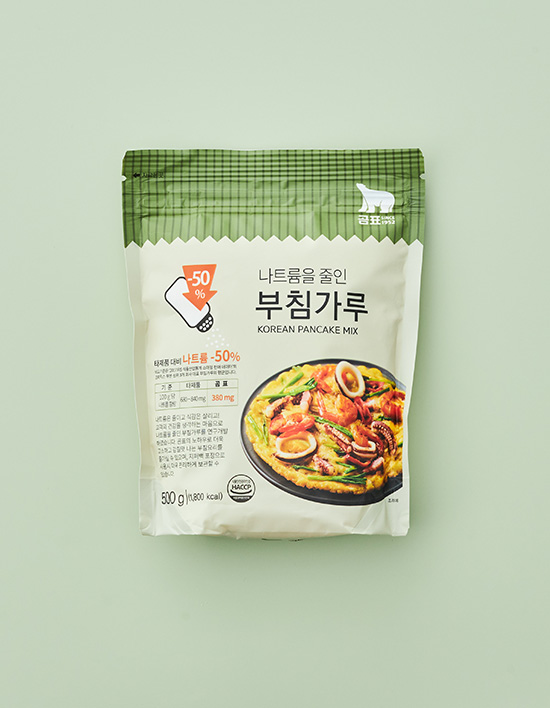 곰표 나트륨을 줄인 부침가루 성분 분석