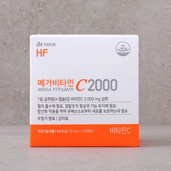 공식판매처 메가비타민C2000 63.6g