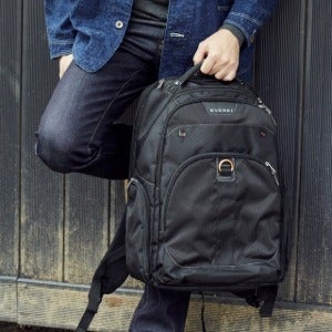 에버키 비즈니스 남성 남자 17인치 기능성 노트북 백팩 직장인 출장 여행 가방 121