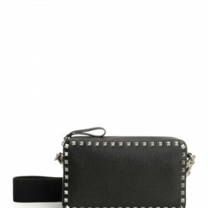 발렌티노 남성 락스터드 레더 숄더 백 7Y2B0704TED 0NO 블랙 /15 (584164)