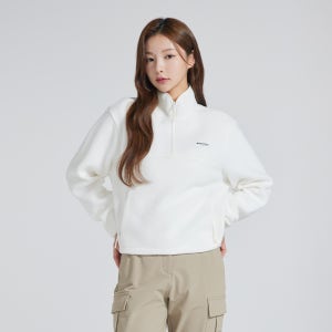 [디스커버리 익스페디션] 여성 경량 플리스 아노락 (CREAM)