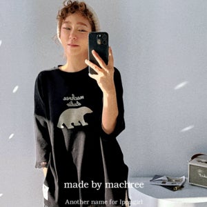 #매크리 T1480 북극곰 레이스 피치 티셔츠