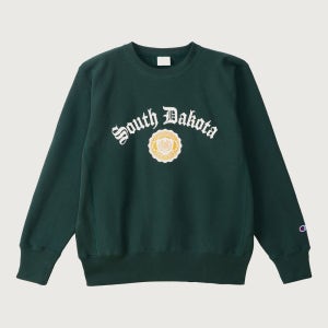 [챔피온] 리버스위브 블루택 루즈핏 시티 스웨트셔츠 Dark Green