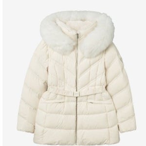 [롯데백화점] 게스 진 [Featherlight] 여성 폭스 퍼 중힙 글램 다운 YP4W5875 LE1220459969