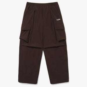 [디아도라] 모르비 기모 카고 우븐 팬츠 BROWN D5423LPT81BWD