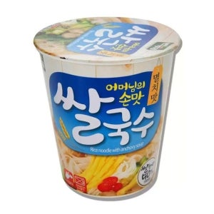 백제 쌀국수 컵 멸치맛 58g x 6입 4