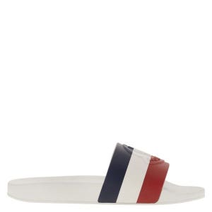 [몽클레르] (MAN) BASILE - Rubber Slides with Logo K109A4C00020