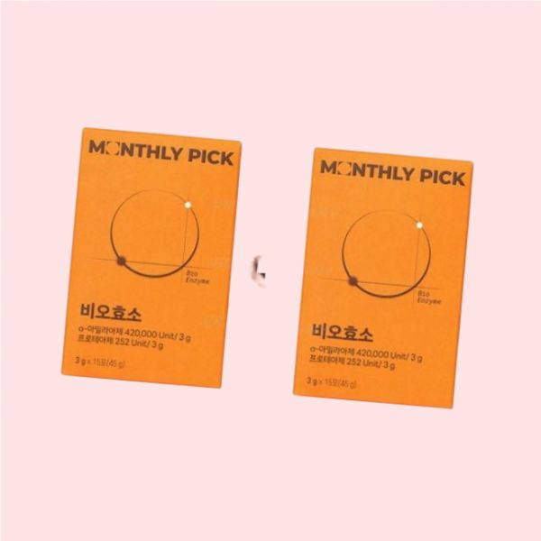 2개 <b>먼슬리픽</b> 비오<b>효소</b> 자연발효 <b>효소</b> 2박스 30포 4112914