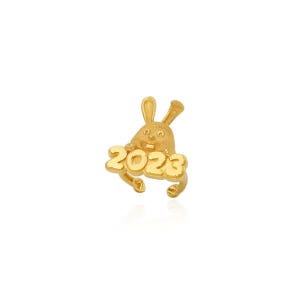 골드모아 [골드모아] 순금 돌반지 3.75g 24K [2023 토끼띠]