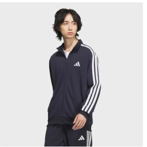 NC괴정점 아디다스 3S 레귤러 핏 더블니트 트랙 져지 재킷  네이비 JV6978