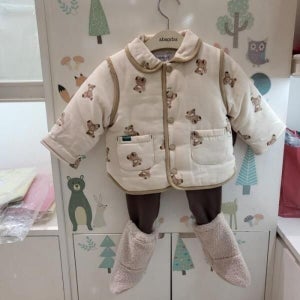 압소바 [압소바] CB01 베어 패딩   상하 (풋워머)  AY721210