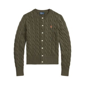 폴로 랄프로렌 가디건 211971868500 500 OLIVE GREEN 여성