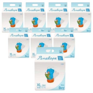 페넬로페 씬씬씬 플러스 팬티 기저귀 특대 남아용 8팩(224매)