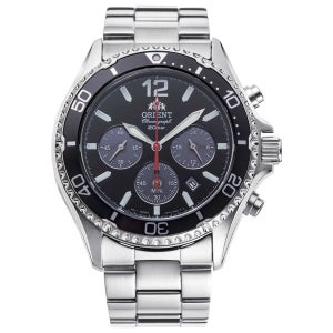오리엔트 마코 솔라 블랙 다이얼 남성 시계 RA TX0202B10B Mako Solar Black Dial Men s Watch 70266181