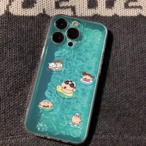 [주주연구소] 아이폰 전기종 15 14 13 12 8 7 프로맥스 케이스 수영하는 [아이폰]